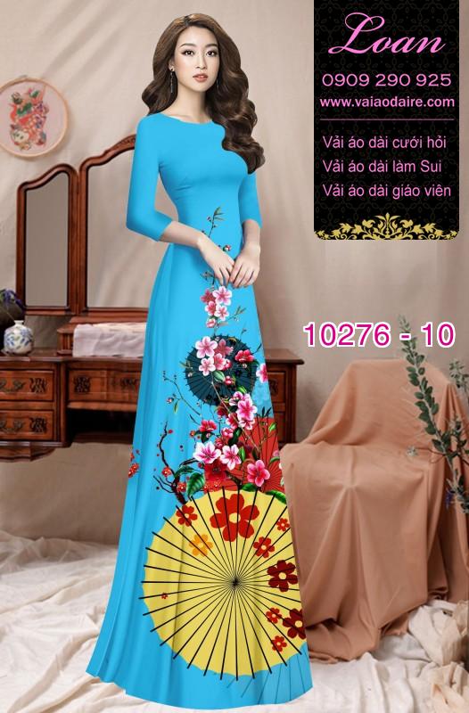Vải áo dài hoa tết Vải áo dài hoa tết