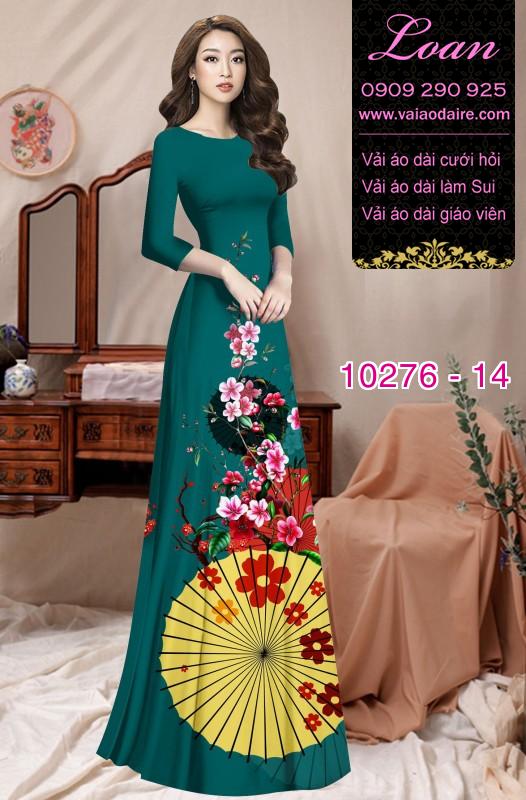 Vải áo dài hoa tết Vải áo dài hoa tết