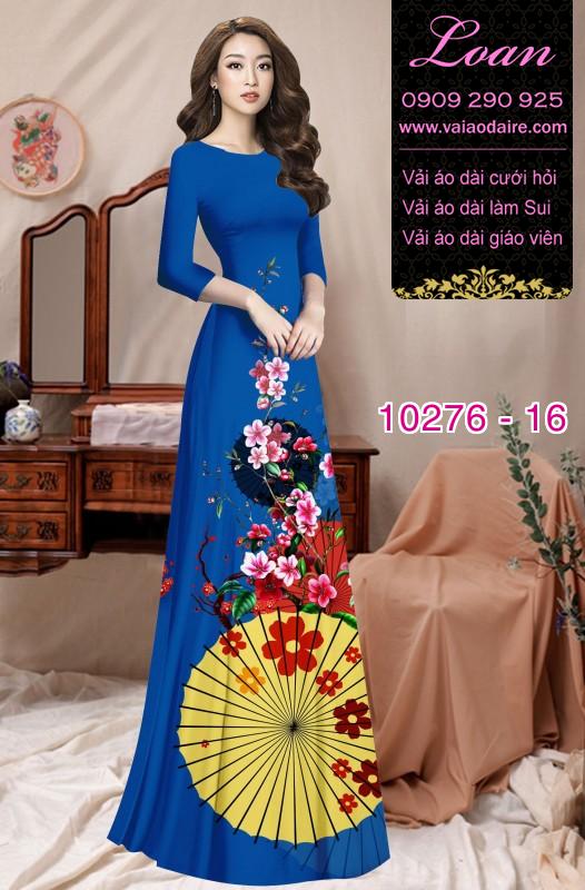 Vải áo dài hoa tết Vải áo dài hoa tết