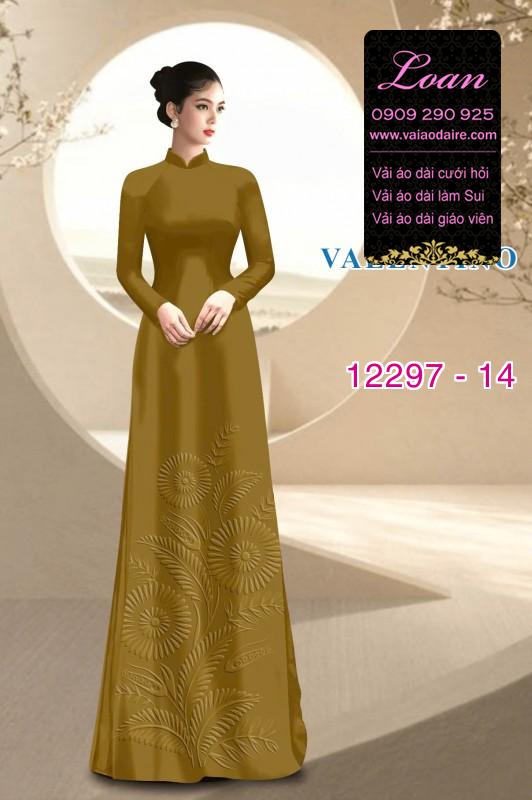 Vải áo dài in 4D Vải áo dài in 4D