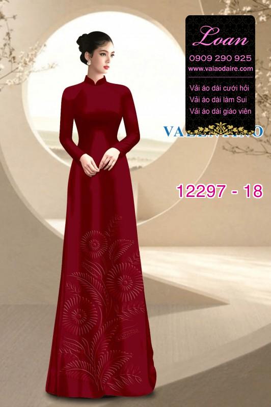 Vải áo dài in 4D Vải áo dài in 4D