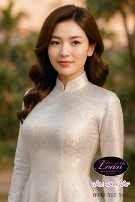 Vải áo dài gấm Thái Tuấn-GT12397