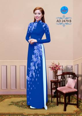 Vải áo dài hoa nhỏ-DT 2249