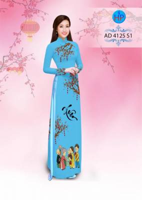 Vải áo dài tết-DT 2749