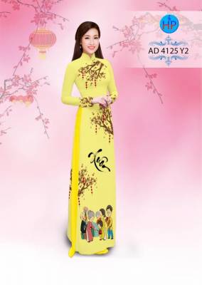 Vải áo dài tết-DT 2749