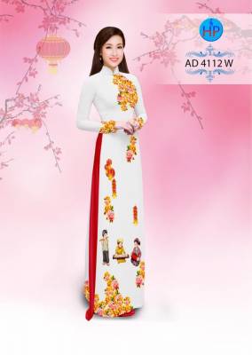 Vải áo dài tết-DT 2817