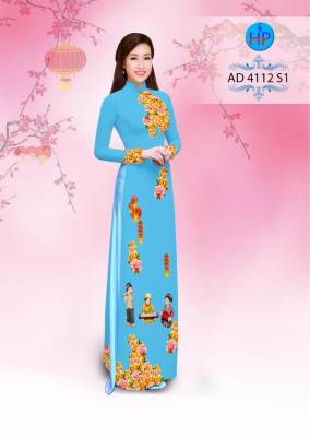 Vải áo dài tết-DT 2817