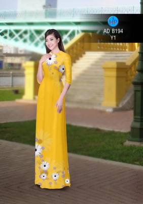 Vải áo dài hoa mờ-DT 2852