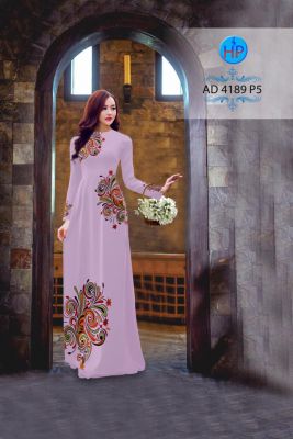 Vải áo dài hoa văn-DT 2965