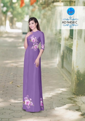 Vải áo dài hoa chìm 3D-DT 3041