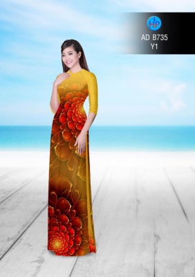 Vải áo dài lập thể 3D-DT 3045