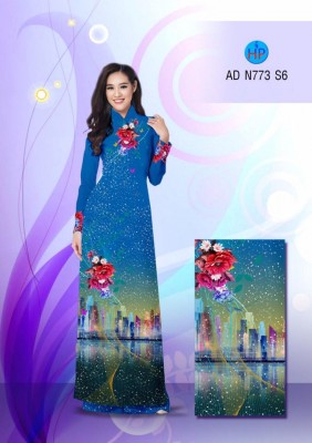 Vải áo dài thành phố-DT 3344