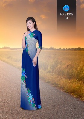 Vải áo dài hoa văn xéo-DT 3385