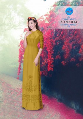 Vải áo dài hoa văn chìm-DT 3421