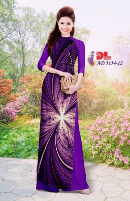 Vải áo dài lập thể-DT 3842