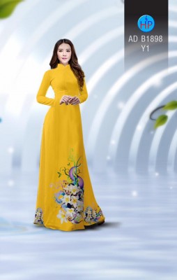 Vải áo dài hoa Sứ-DT 3883