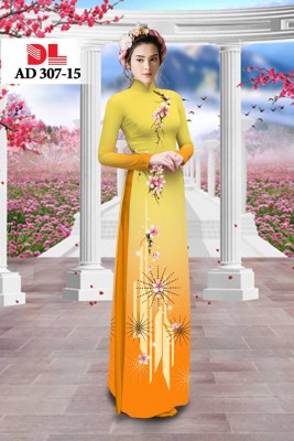 Vải áo dài hoa dây-DT 3992