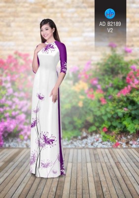 Vải áo dài hoa dây-DT 4131