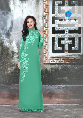 Vải áo dài hoa dây-DT 4323