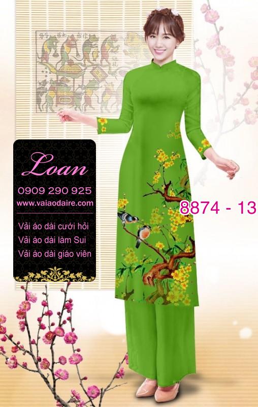 Vải áo dài cách tân tết Vải áo dài cách tân tết